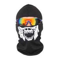 Bicycle Balaclava  Face Mask Skull Print Motorcycle  Face Mask Windproof Skiing Head Neck Warmer Bicycle Helmet Liner
