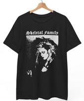 Skeletal Family Shirt Siouxsie and the Banshees Bauhaus Unisex Tee Unisex T-Shirt S įvairiaspalvis