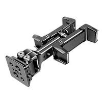 Teleprompter Stand 360 Rotation Dual Phone Holder Tripod Mount 1/4 3/8 Holes for Arca Swiss QR Clamp for DJI RSC2 RS3
