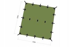 Tarp Dd Hammocks 3.5X3.5 - Forest Green
