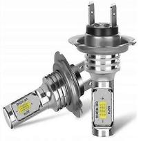 2pcs H7 Led Bulbs Very Powerful 8000lm Canbus 6500k-jinmu3