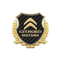 Metal Carbon Fiber Car Side Window Emblem Badge Stickers Decals for Citroen DS C3 C4 C5 DS4 DS5 Cactus Picasso Berlingo Styling auksas