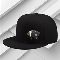 Adjustable Fashionable Street Hat Sun Protection Hip Hop Casual Hat juoda
