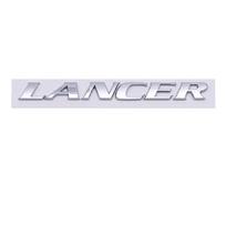 Car Fender Side Rear Tail Trunk Letter Logo Word Emblem Decals Sticker For Mitsubishi Lancer Auto Styling Decoration Accessories