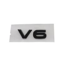 3D Premium ABS V6 car Fender trunk Rear Bonnet Decal Emblem Badge Sticker For MK4 MK5 MK6