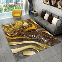3D spalvos auksinis Šiaurės marmuro kilimėlis Splendid Area, Kilimas namams Svetainės miegamojo sofos Durų kilimėlis Virtuvės dekoras, Neslystantis grindų kilimėlis 40x60cm(15x23in)