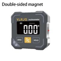 High-Precision Digital Laser Inclinometer Auto-Flip Display LCD Level Meter  Precision Work Double-sided magnet