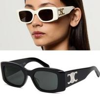 Triomphe XL 01 Sunglasses CL40282U Horn-rimmed, Worn by Shin Min-ah and Taeyang, Triomphe CL40282U-01A