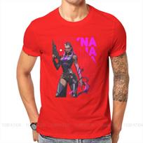 ZX VALORANT Game Reyna Tshirt Top Graphic Men Vintage Punk Summer Mens Clothing Cotton Harajuku T Shirt S