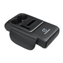 Keychain Car Armrest Box Leather Pad Auto Armrest Mat High Quality Auto Accessorie For Volvo Rdesign V60 V40 XC60 XC90 V50 XC40