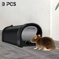 3 Pieces Humane Mouse Traps Catch and Release Smart Rodent Control