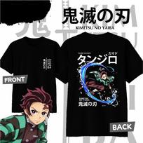 Demon Slayer Anime Kamado Tanjiro Printed Tshirt Mens and Womens Tshirt Mens Top Sports Tshirt Tee 2026 Summer New Tee S