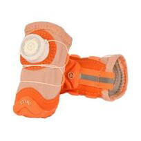 2Pcs Waterproof Pet Shoes All-Terrain Dog Shoes with Non-Slip Soles And Dial Adjustment Protective Dog Boots for Snow Rainy Days Hot Pavement Hiking Size#5 oranžinė
