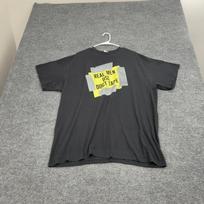 Real Men Use Duct Tape Graphic T Shirt Mens XL Black Funny Novelty Humor L