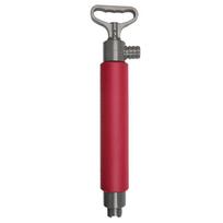 Multipurpose Kayak Manual Pump Non-slip Canoe Floating Hand Bilge Pump Leak-proof for Survival Rescue Supplies raudona