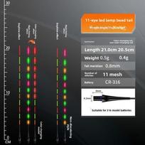 Super Bright LED Smart Float Ultra Sensitive Top Luminous Electronic Floats Electronic Design Smart Technology Luminous Float No Discoloration