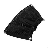 Adjustable Kayak Boat Gear Accessories Trash Storage Mesh Pouch Bag & Screws 31 x 18 cm