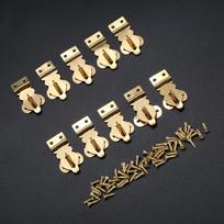 Brass Padlock For Jewelry Box Lock Vintage Box Lock 37*19MM Brass Padlock Buckle Long-lasting Functionality Storage Solution China Mainland
