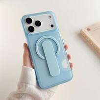 Card Holder Slot Bracket Matte Clear Phone Case For For Iphone 17 16 1 14 13 Pro Max For  Magnetic Shockproof Cover iPhone 15