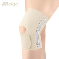 1Pcs Knee Brace with Side Stabilizer, Compression Knee Sleeve For Men Women, Knee Support Brace for Knee-Pain Relief M smėlis