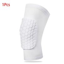 1Pcs Knee Compression Pads,Knee Sleeve Basketball Volleyball Knee Pads with Honeycomb Padding Knee Brace Soft Knee Pads S balta
