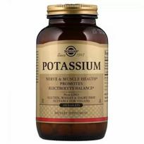 Solgar - Potassium, 99 mg. 250 Tablets