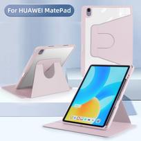 Acrylic Case For HUAWEI Matepad SE 11 2024 HUAWEI Matepad 11.5S/11.5 Honor Pad X9 Matepad 11 2023 2021 360° Rotation Tablet Cover with Pencil Holder HUAWEI Matepad SE 11 2024 rožinė