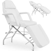 Fotel kosmetyczny do masażu tatuażu SPA MATERA - biały