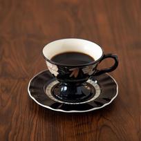 Lily Design Coffee Cup & Saucer Set