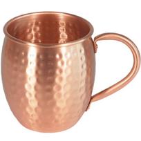 100% Varinis Maskvos Mulo Puodelis Patvarūs Variniai Alaus Bokalai 12OZ Kavos Puodelis Pieno Puodelis Gryno Vario Baro Taurė Gėrimų Indai 350ml brown