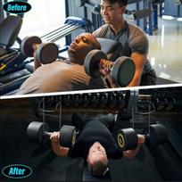 1Pcs Dumbbell Spotter Hooks Hangers Heavy Duty Dumbbell Hooks Heavy Power Dumbbells Rack Attachments For Dumbbell Bench Press A