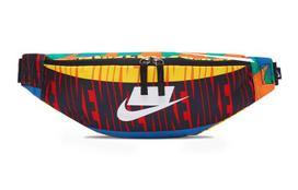Nike Zip Closure Fabric Crossbody Bag, Fanny Pack Regular Unisex Multicolor BA6332-010