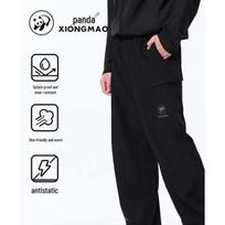 CAMEL Unisex Softshell Hiking Pants XL fantominės juodos spalvos