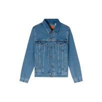 Levis Laisvalaikio Kišenė Vientisos Spalvos Paprastas Džinsinis Švarkas Moterų Švarkas Mėlynas 29945-0063 XS