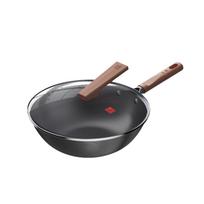 Sanhe 0-Coating Wrought Iron Non-Stick Flat Bottom Pan