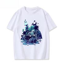 Hollow Knight Hollow World Peaceful Scene Indie Game Cotton TShirt Loose Fit for Hollow Knight Fashion Comfortable Tshirts S