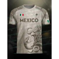 Mexico Special Youth Football Jersey Mens Women Casual Sport Breathable Top for Competition Training Tees Summer Men's Clothing XXS