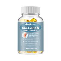 Collagen Bone Complete - Calcium, Magnesium,Vitamin D3,K2 - Bone & Muscle Health 120