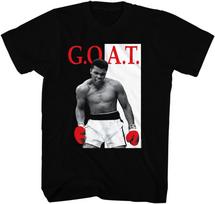 Muhammad Ali T Shirt Heavyweight Champion Goat Adult Short Sleeve T-Shirts Graphic Tees Boxing Shirt S įvairiaspalvis