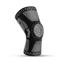 1Piece Compression Knee Sleeve Silicone Protection Support Knee Pain Sport Pads Running Gym Arthritis Knee Workout Sports M juoda