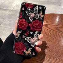 Gothic Butterfly Case for Xiaomi Poco F8 C61 C50 M5 C75 C71 M3 M4 M7 F1 F3 X3 X4 X5 X7 Pro Funda Phone Cover Poco F3
