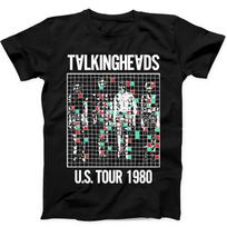 26 Talking Heads US Tour 1980 Punk Rock Poster Music Gift Black Tee T Shirt 209 Unisex T-Shirt S įvairiaspalvis