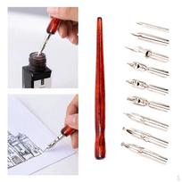 Comic Dip with 9 Nibs Art for Mapping Sketch Lettering Cartoonists