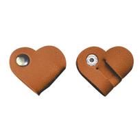 Cartoon Leather Cable Winder Mini Cord Organizer Cord Organizer Earphone Cord Winder Desktop Storage ruda