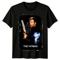 The Hitman (1991) Movie Poster Inspired T-Shirt Retro 90s Tee Unisex S įvairiaspalvis