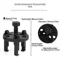 Adjustable Capacity 15-55mm AC Compressor Puller Tool Automotive Repair Tool  Automotive Repair Circle