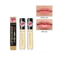 2pcs Lip Plumper Extreme Lip Gloss Maximizer Plump Volume Bigger Lips Moisturizing Tw