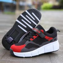Brand Newest Kids Juvenile Roller Skates Kids Sneaker Laces Boys Girls Roller Shoes Adult Casual Boys Shoes Popping Shoes 34