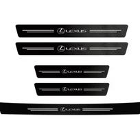 For Lexus F SPORT IS250 IS200 CT200h GS300 LS430 RX450h Lexus Car Threshold Strip Anti Stepping Leather Protective Sticker