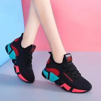 Tenis Feminino  Women'S Vulcanize Shoes Outdoor Breathable Air Mesh Fitness Fabric Sock Sneakers Female Chaussures Femme 37